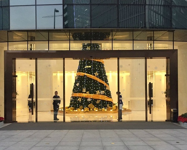 成都酒店大堂自動門,大堂自動門安裝圖片